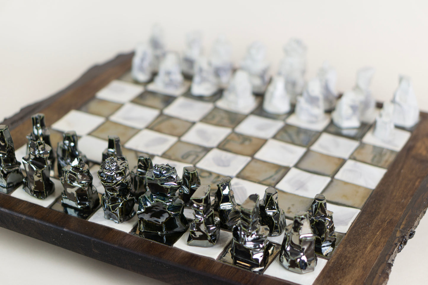 "Battle of the Crux" (Chess Set), 2025 Mariia Luchuk