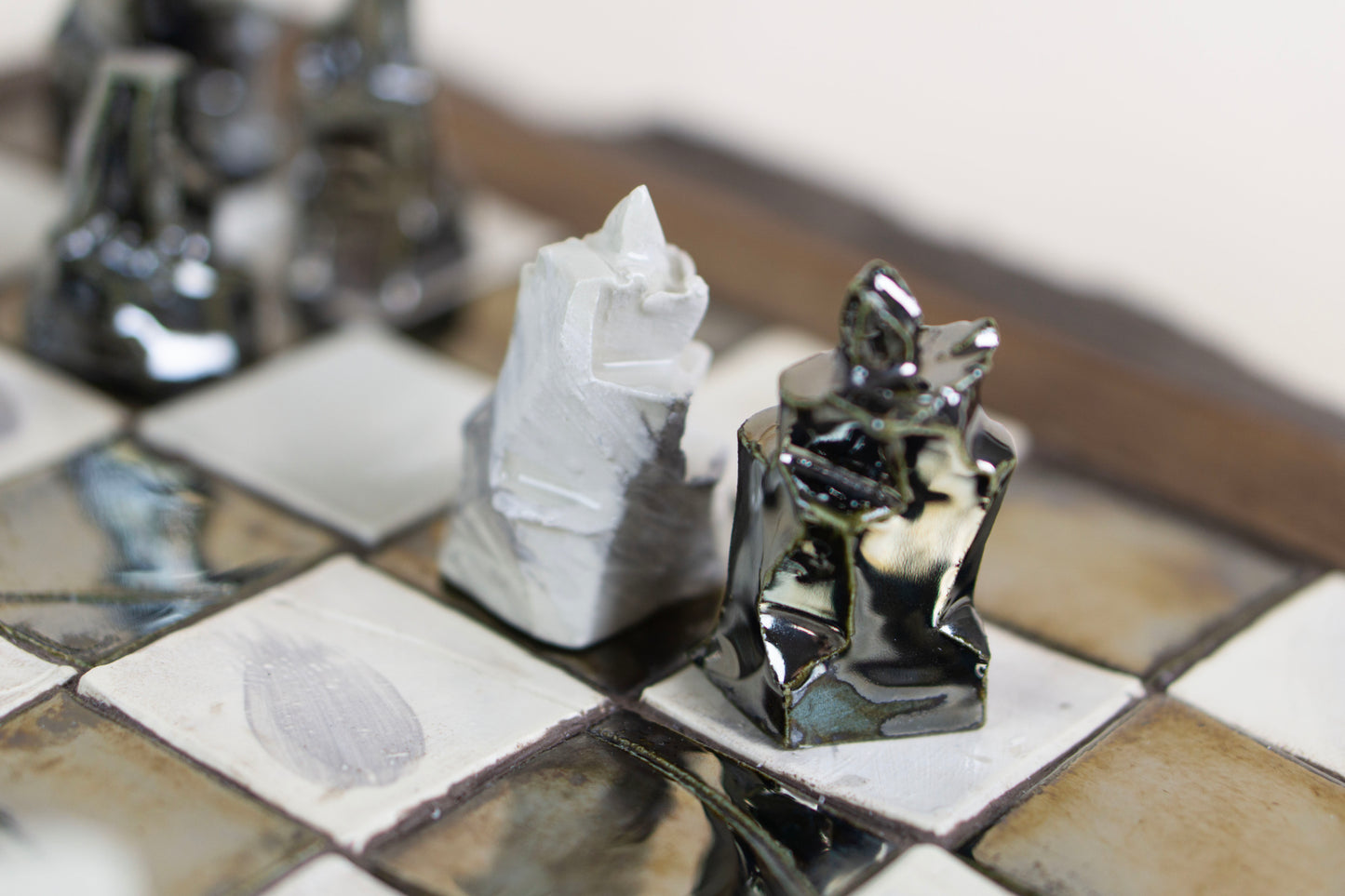 "Battle of the Crux" (Chess Set), 2025 Mariia Luchuk