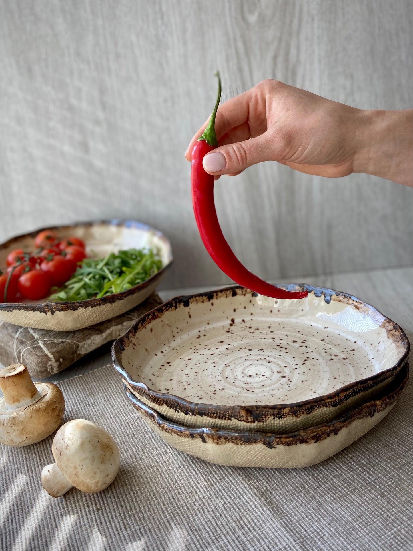 Modern Rustic Collection Dinnerware Set