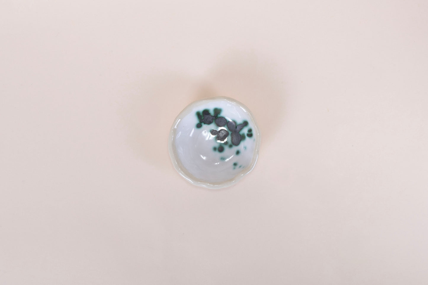 Lush Copper Flecks Collection Gelee Bowl 4"/10cm, h - 1"/3cm