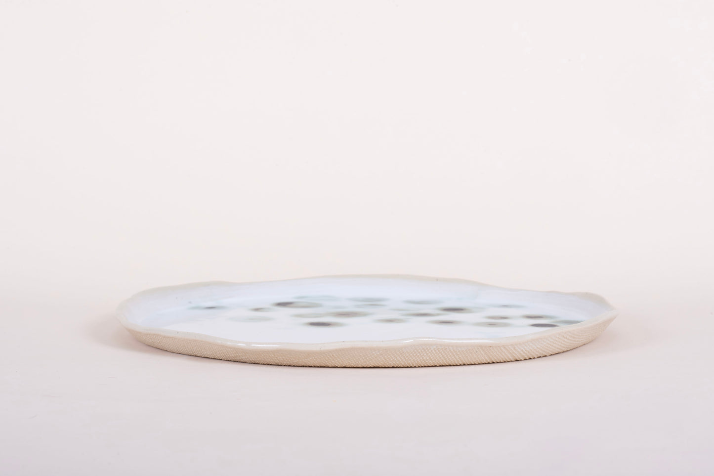 Lush Copper Flecks Collection Main Course Plate 12''/30 cm