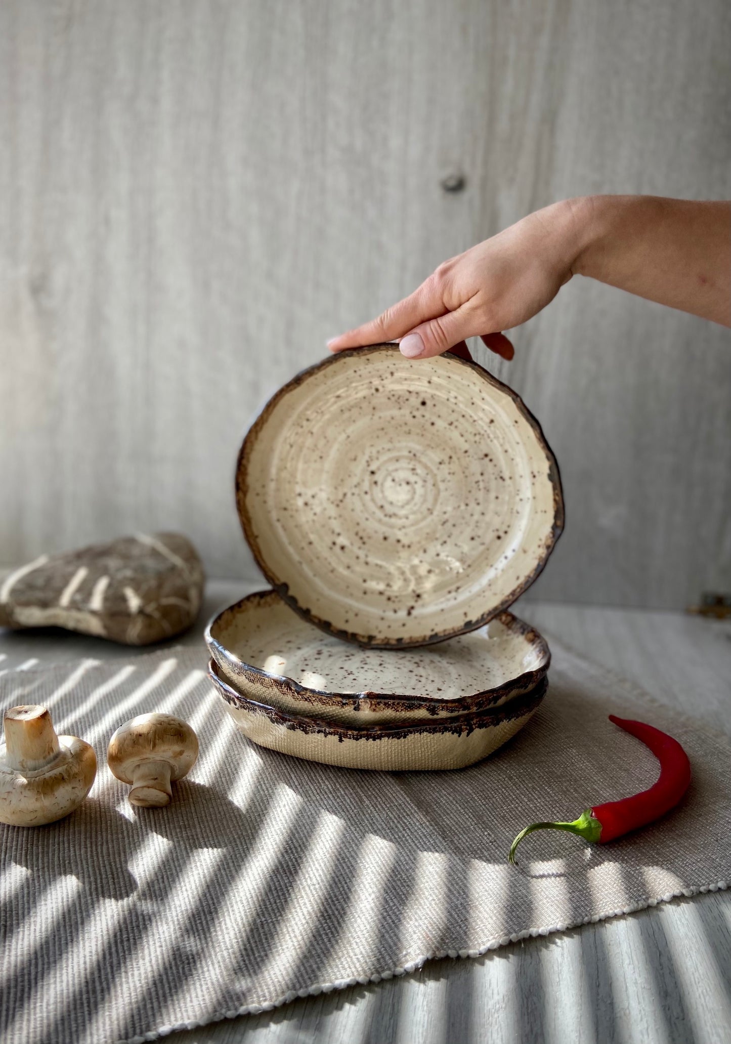 Modern Rustic Collection Dinnerware Set