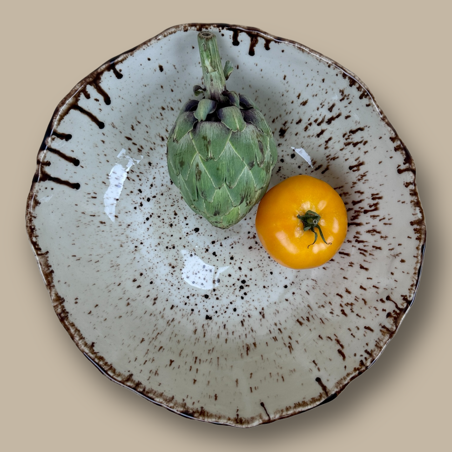 Modern Rustic Collection Large Serving/Salad Bowl 100 fl oz (~12 cups)/3 L