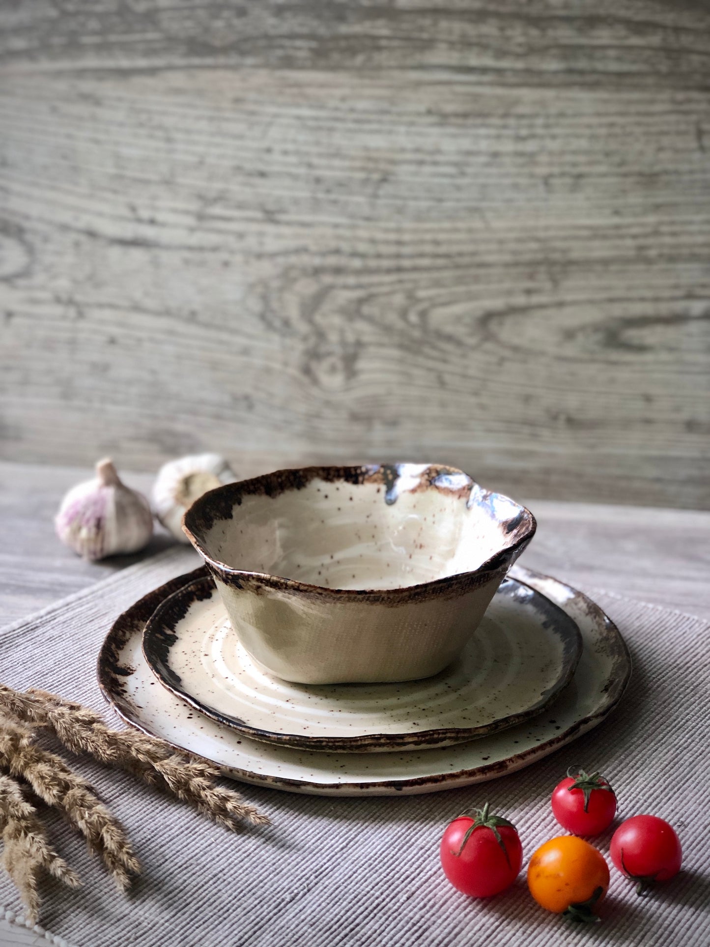 Modern Rustic Collection Dinnerware Set