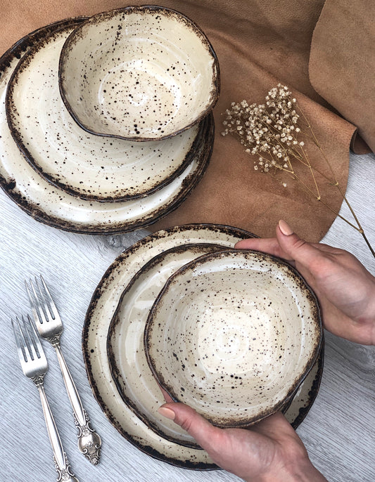 Modern Rustic Collection Dinnerware Set