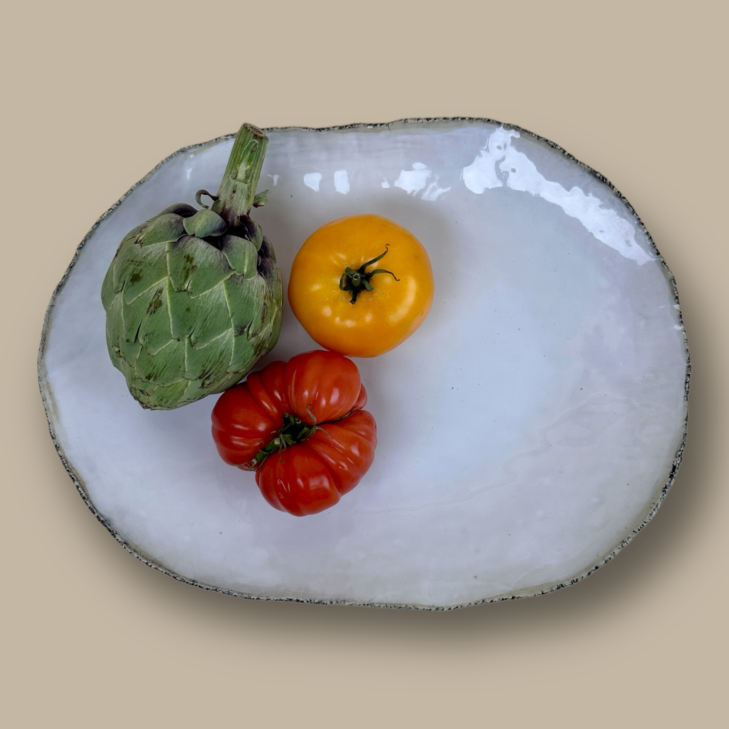 White Coral Collection Serving Tray 12''x16''/30x40 cm