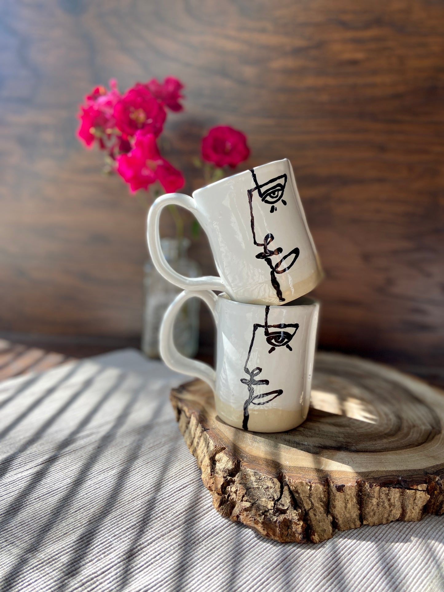 Lineage Muse Collection Sculpted Mugs 12 fl oz/350 ml