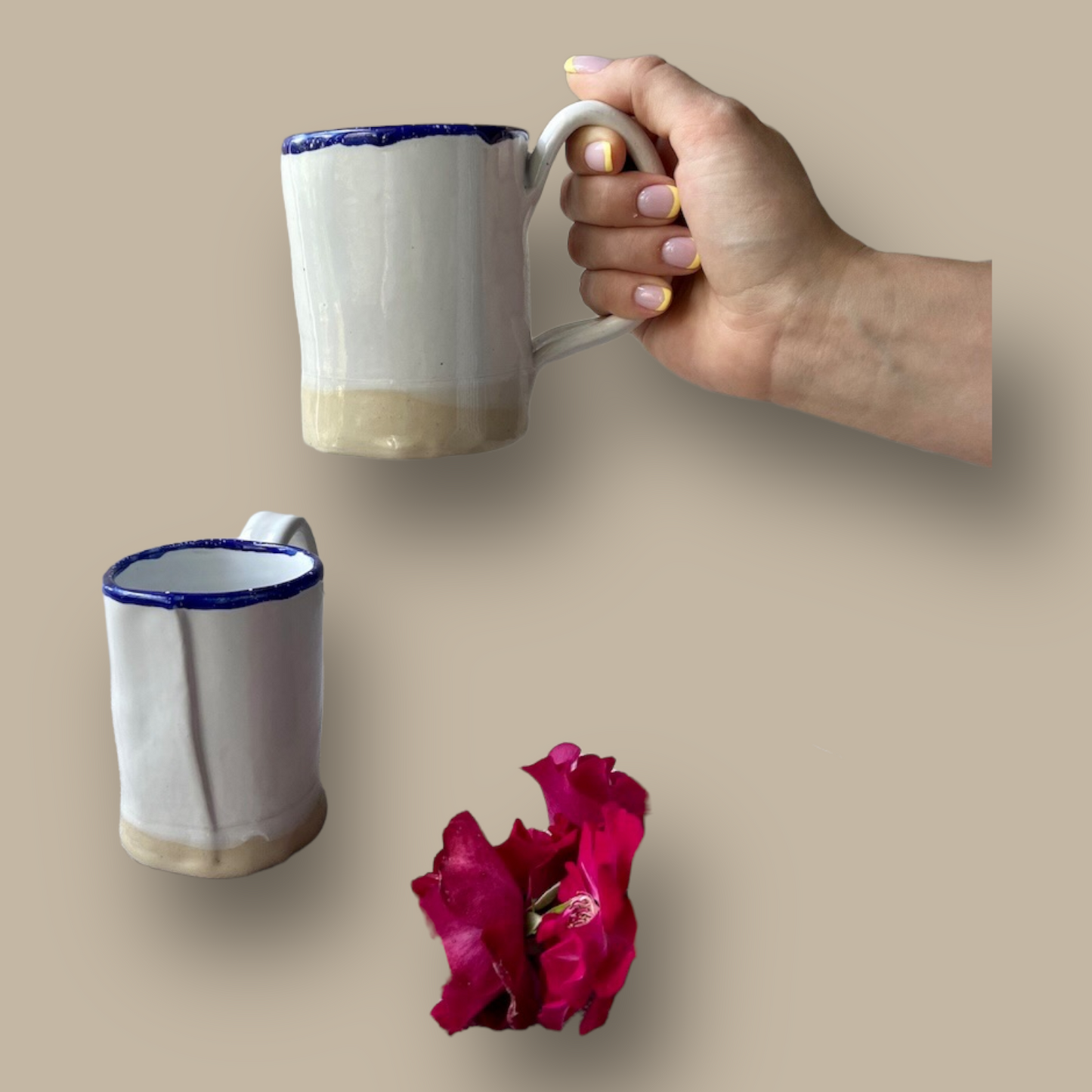 Royal Harmony Collection Sculpted Mugs 12 fl oz/350 ml