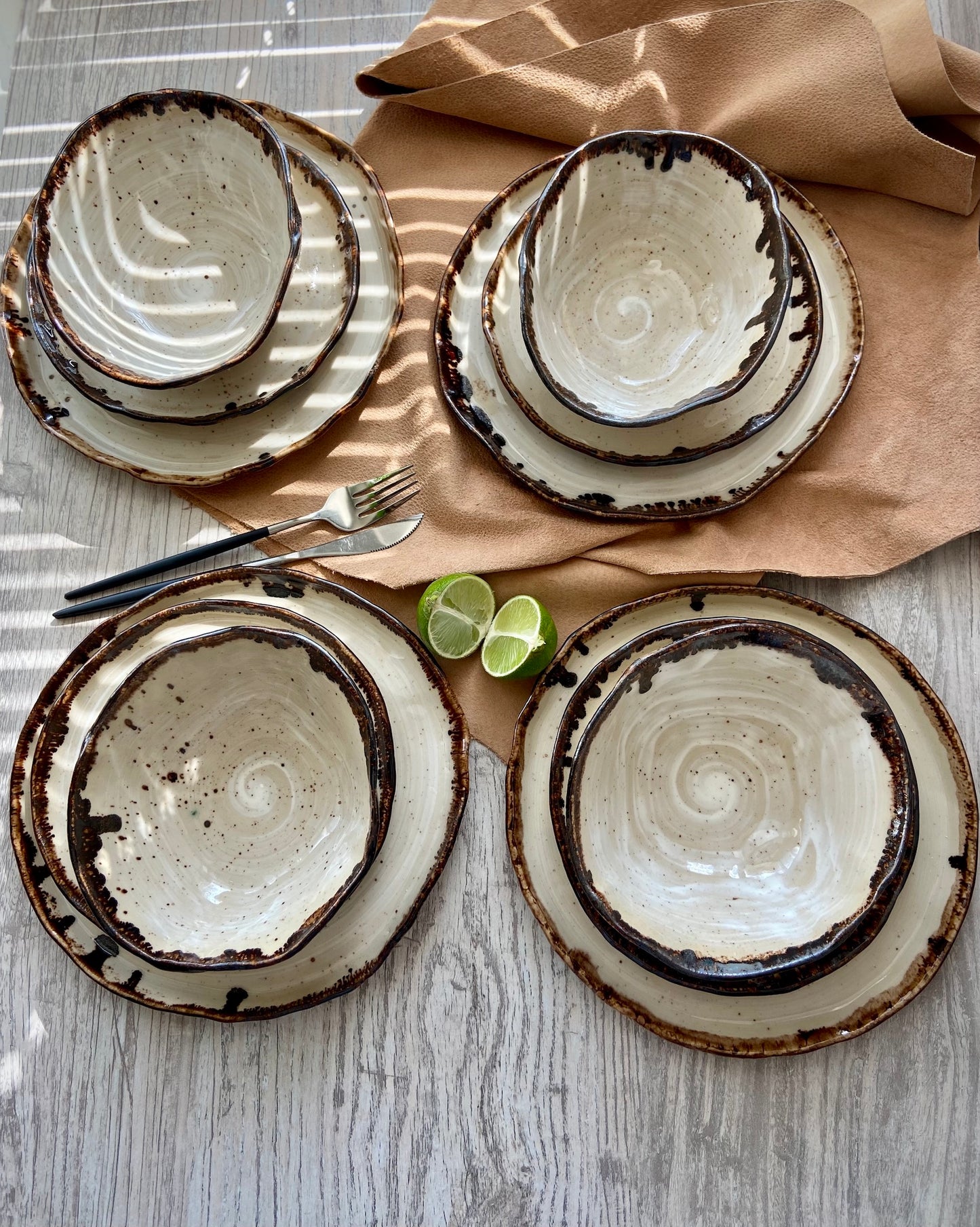 Modern Rustic Collection Dinnerware Set