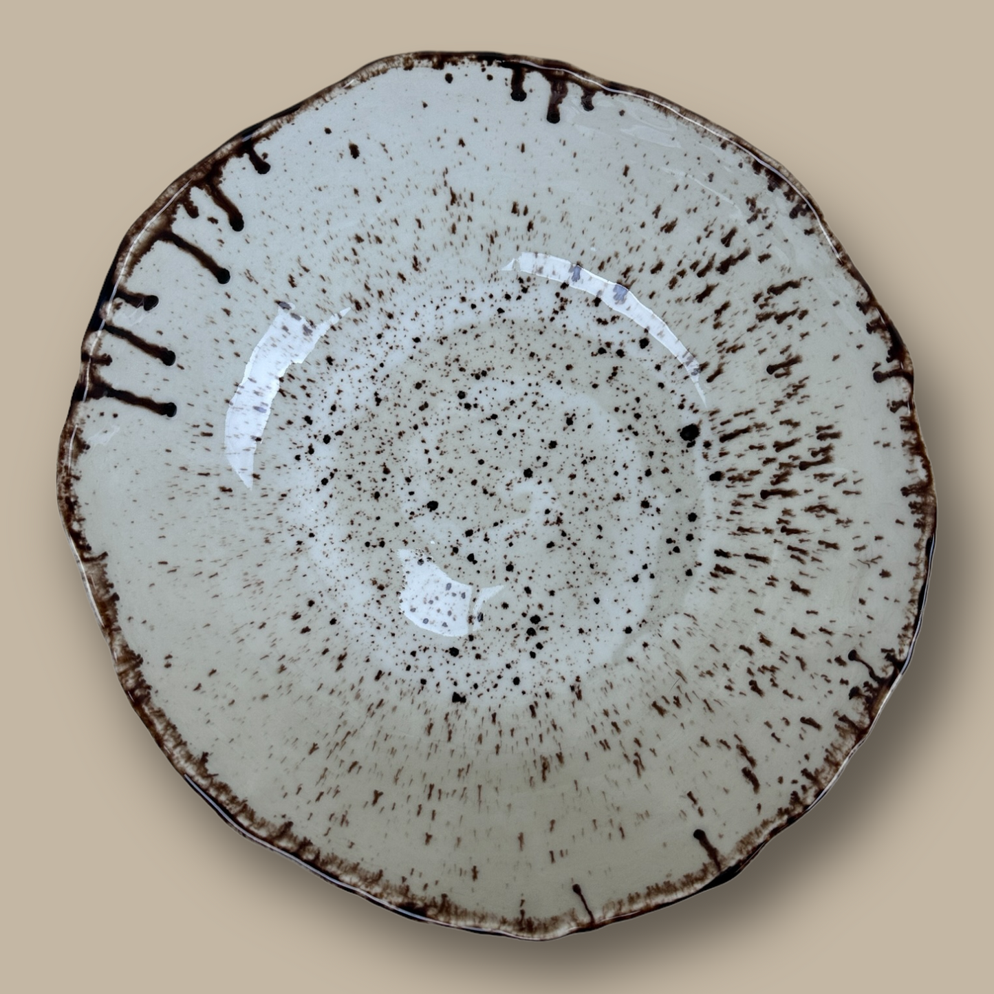 Modern Rustic Collection Large Serving/Salad Bowl 100 fl oz (~12 cups)/3 L