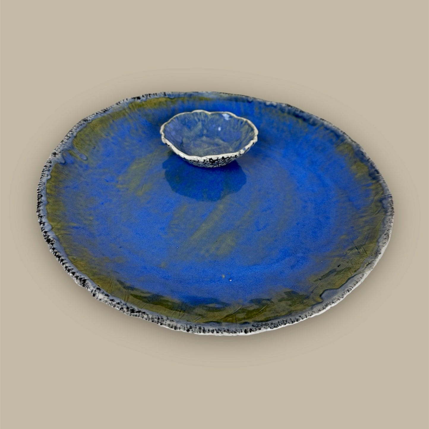Ocean Oysters Collection Gelee Bowl 4"/10cm, h - 1"/3cm