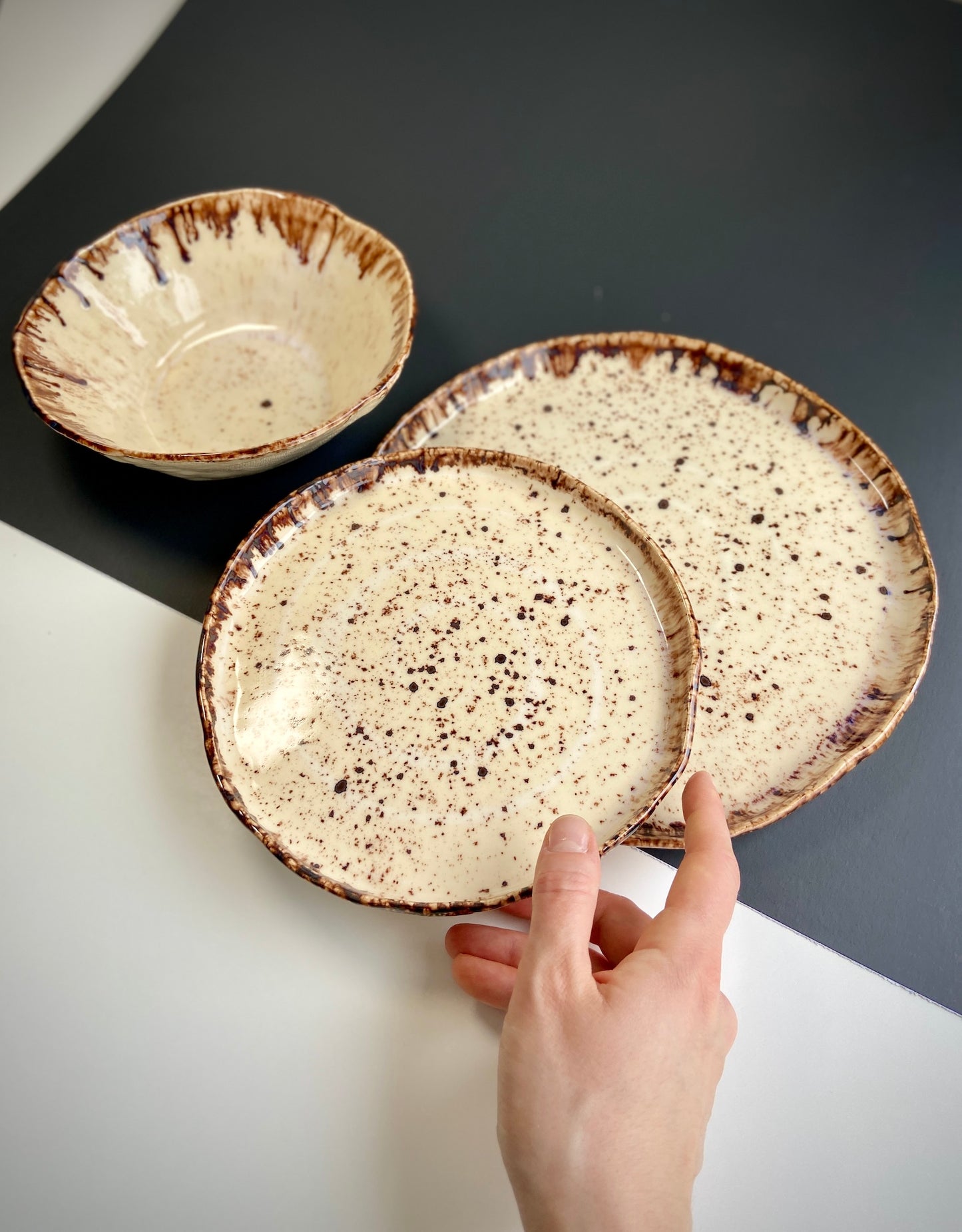 Modern Rustic Collection Dinnerware Set
