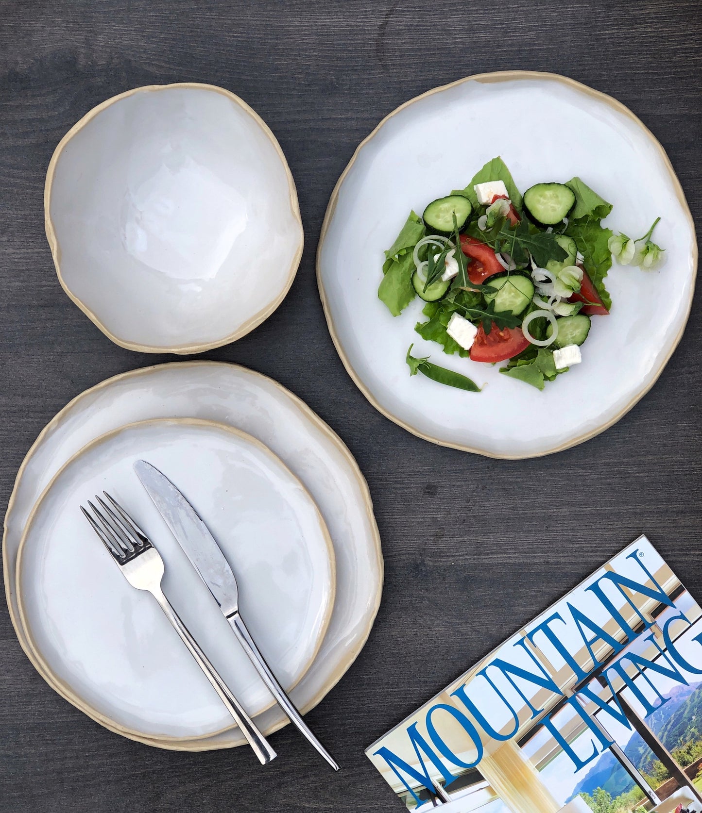 Arctic Grace Ceramic Tableware Set