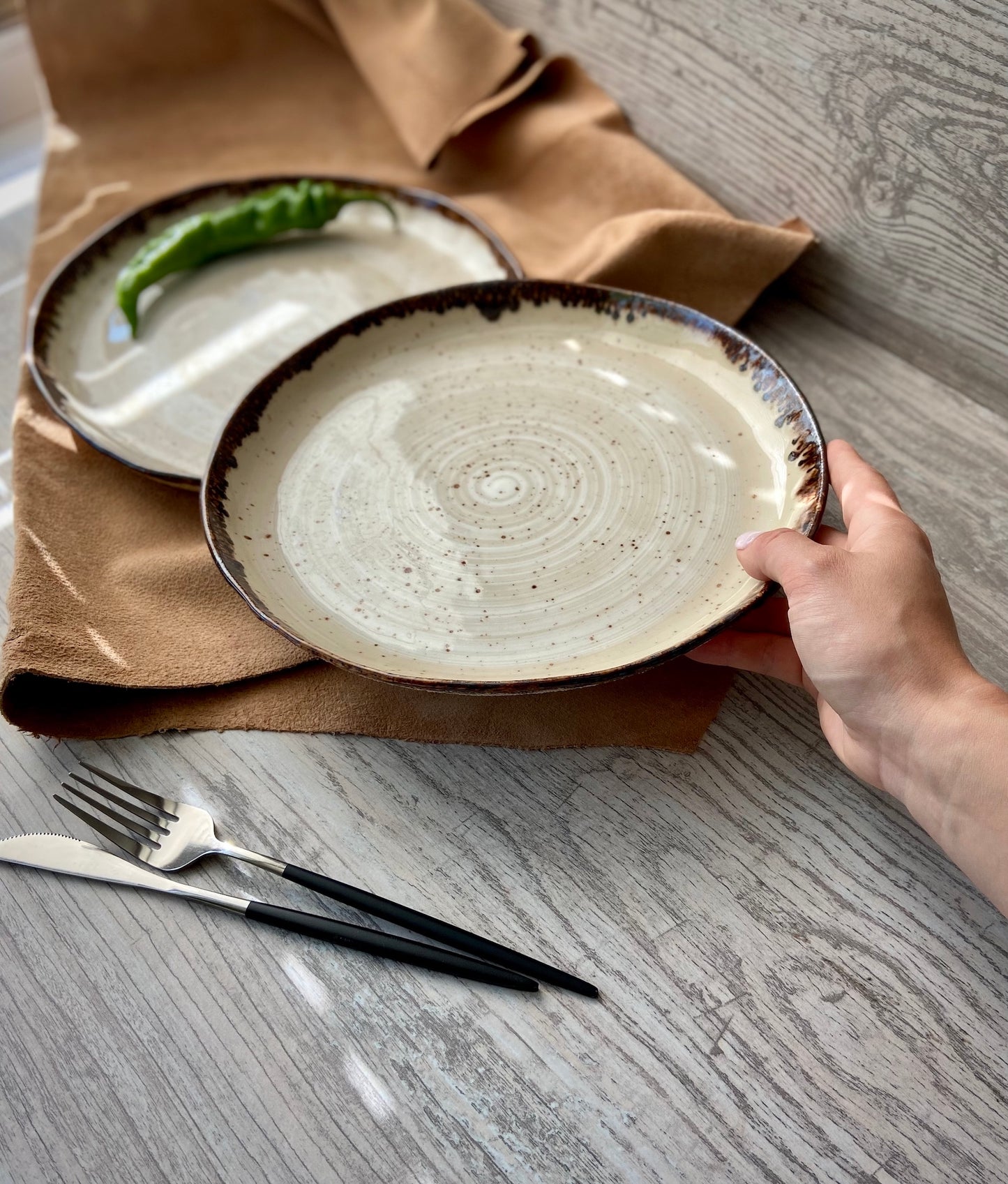 Modern Rustic Collection Dinnerware Set