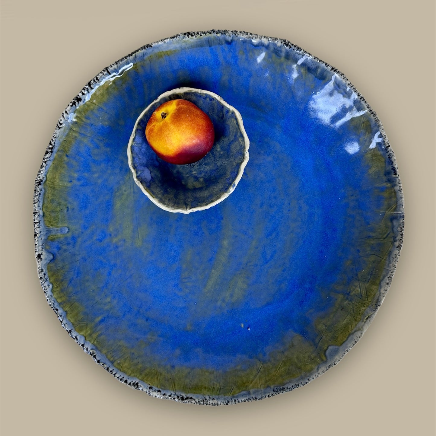 Ocean Oysters Collection Gelee Bowl 4"/10cm, h - 1"/3cm