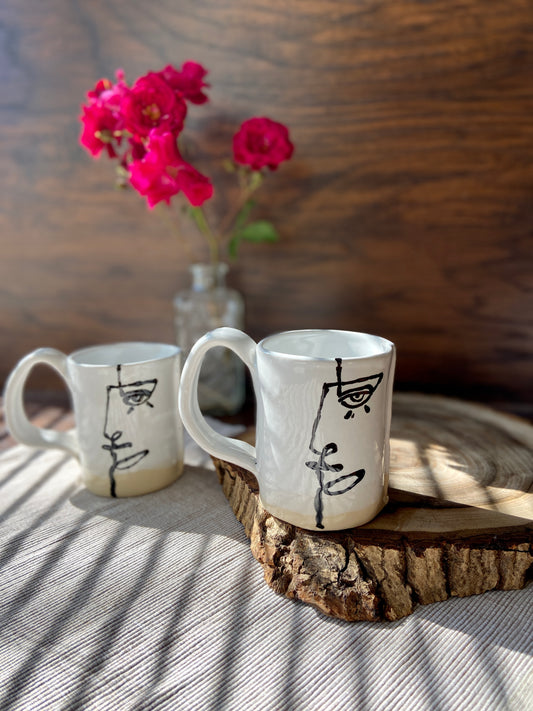 Lineage Muse Collection Sculpted Mugs 12 fl oz/350 ml