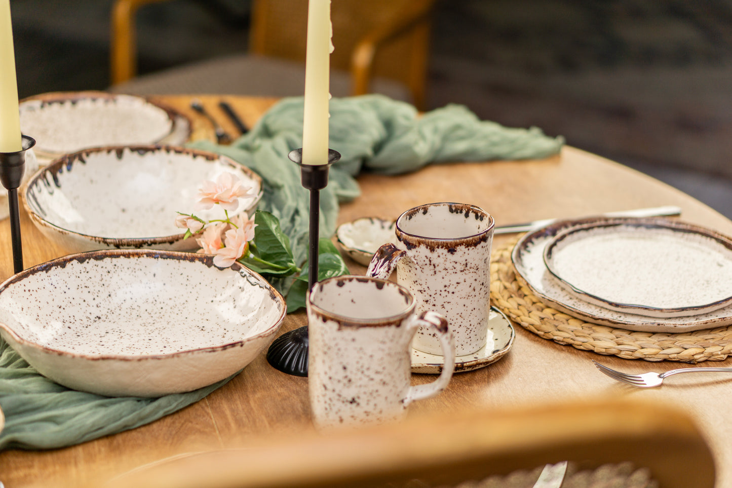 Modern Rustic Collection Dinnerware Set