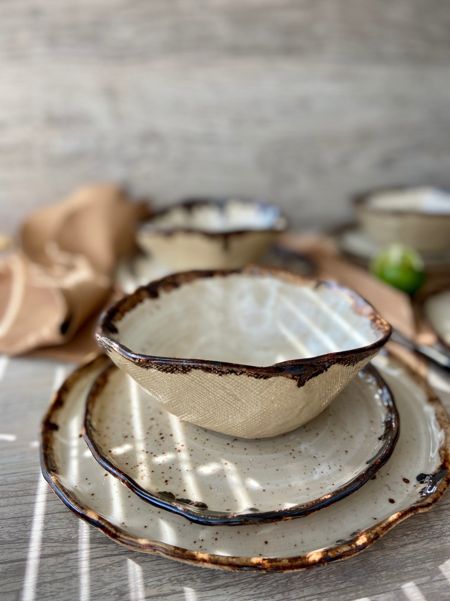 Modern Rustic Collection Dinnerware Set