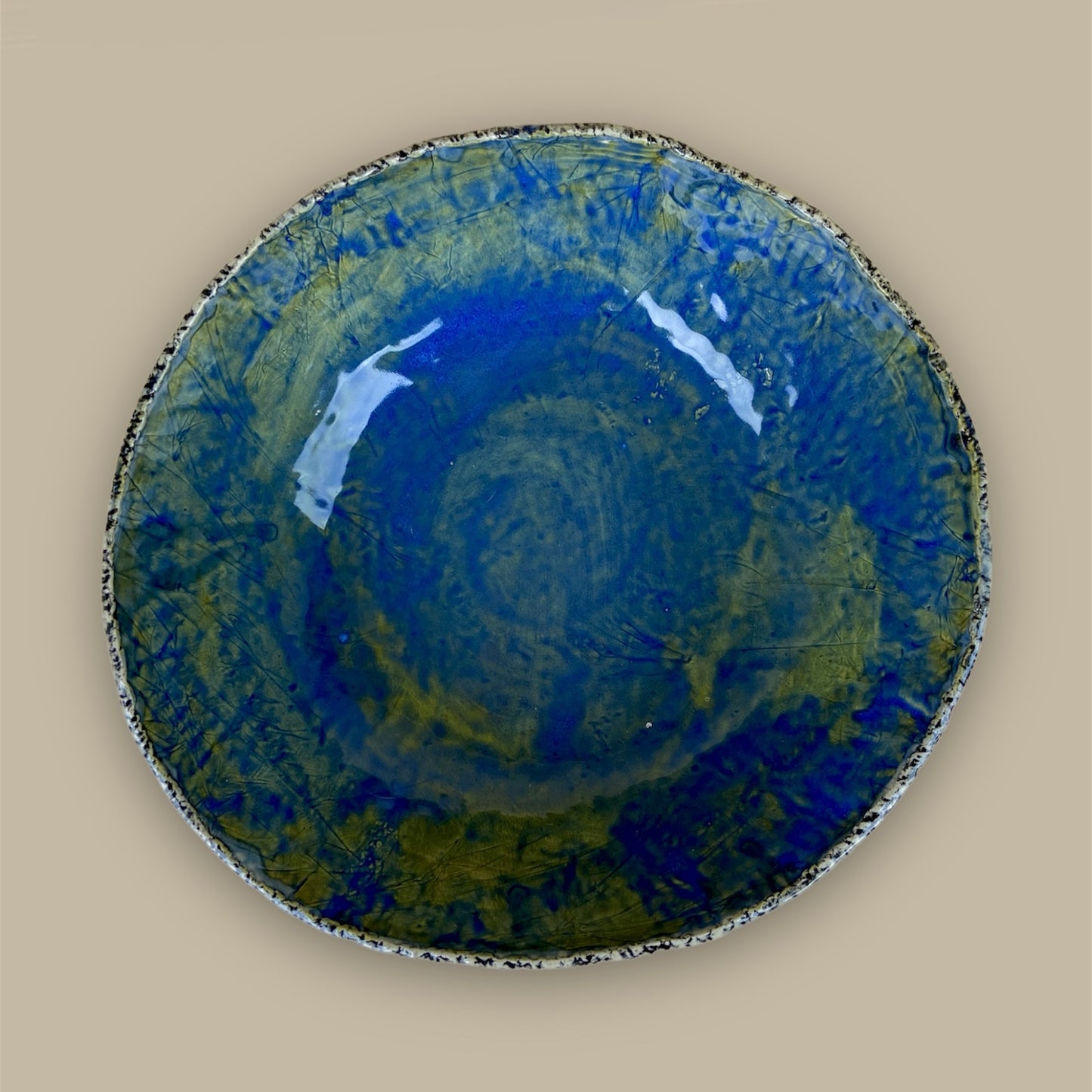 Ocean Oysters Serving/Soup Bowl