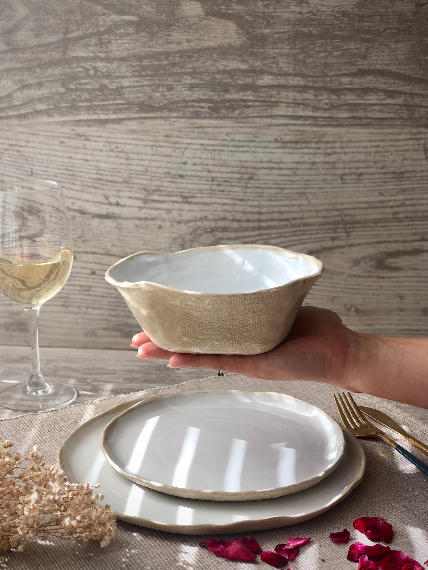 Arctic Grace Ceramic Tableware Set