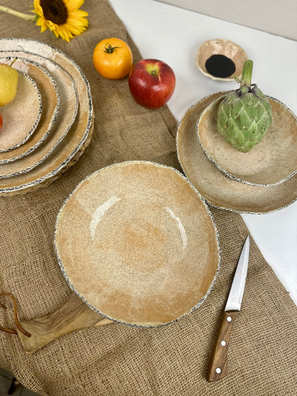 Sahara Stone Ceramic Dinnerware Set