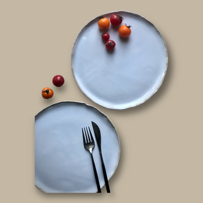 Arctic Grace Ceramic Dinner Plate