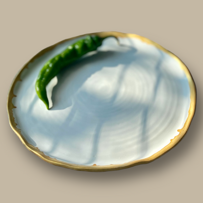 Gilded Grace Dinner Plate