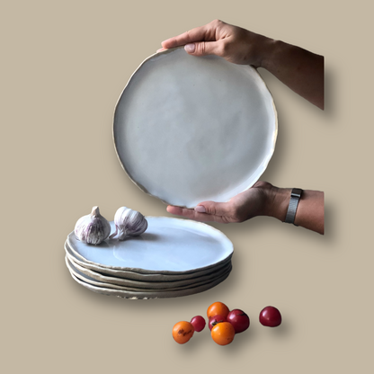 Arctic Grace Ceramic Dinner Plate