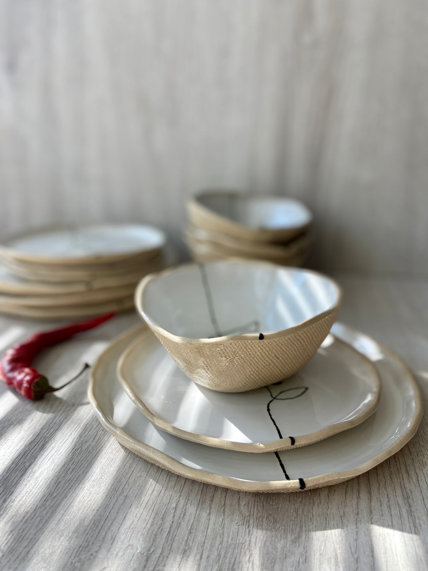 Lineage Muse Ceramic Dinnerware set