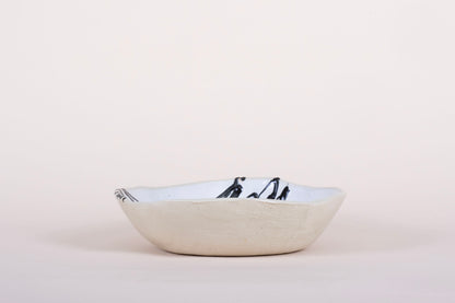 Black Splash Collection Serving/Soup Bowl 35 fl oz (~4 cups)/1 L