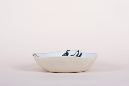 Black Splash Collection Serving/Soup Bowl 35 fl oz (~4 cups)/1 L