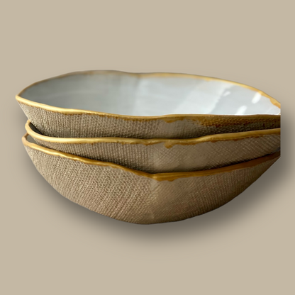 Gilded Grace Serving/Soup Bowl