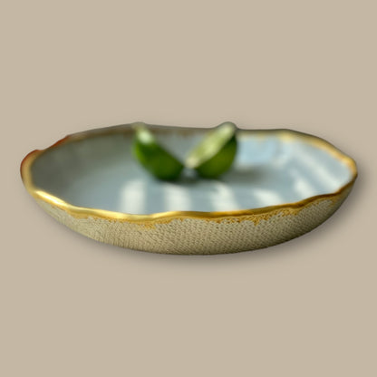 Gilded Grace Pasta Bowl