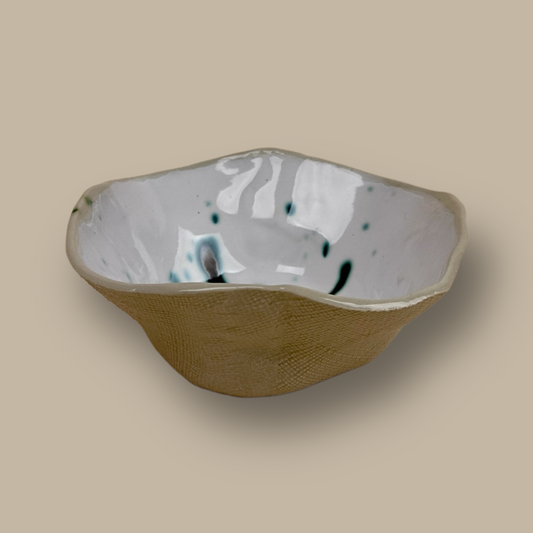 Lush Copper Flecks Soup/Cereal Bowl