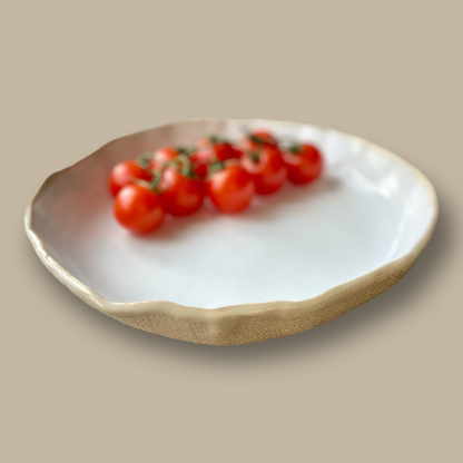 Arctic Grace Ceramic Pasta/Rice Bowl