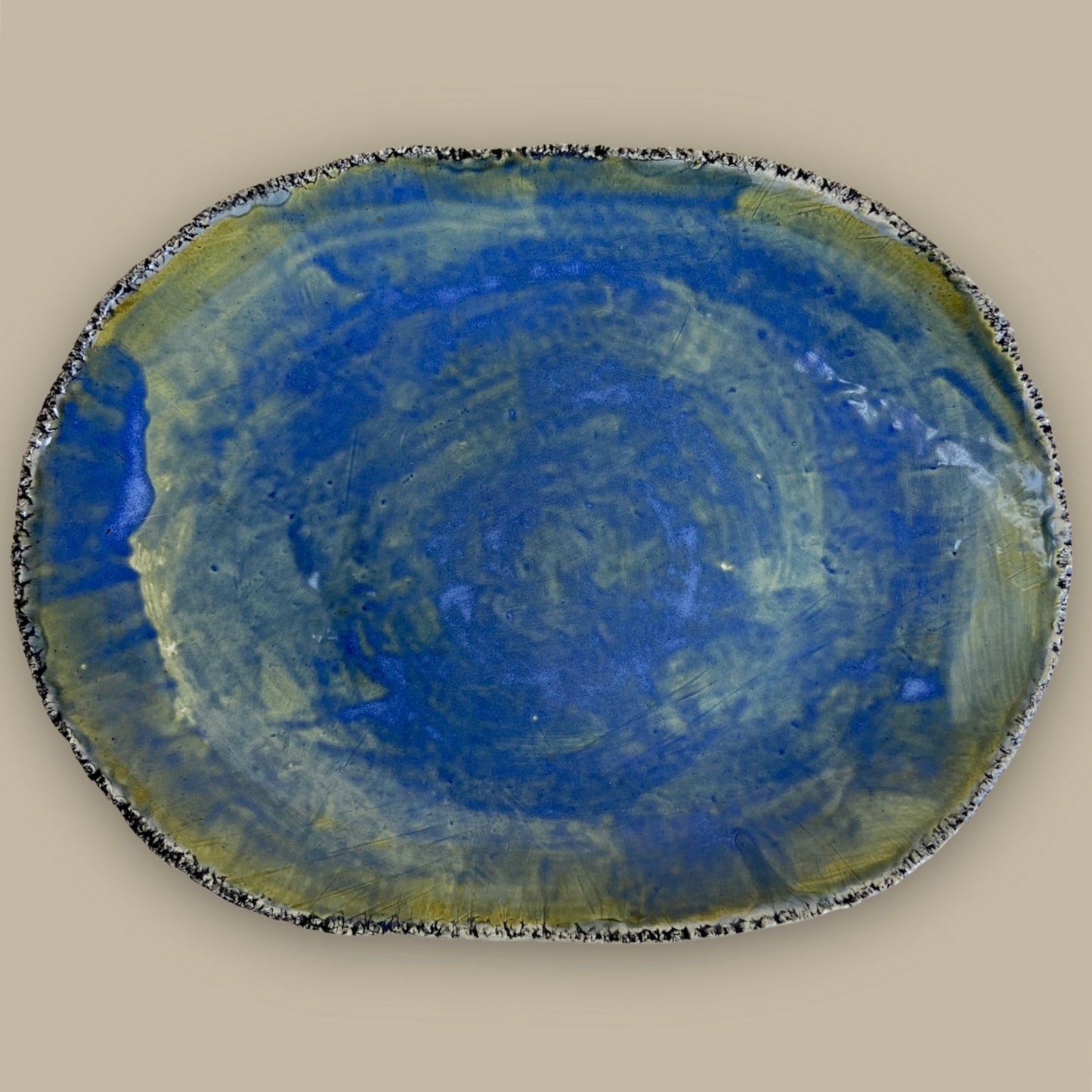 Ocean Oysters Collection Serving Tray 12''x16''/30x40 cm