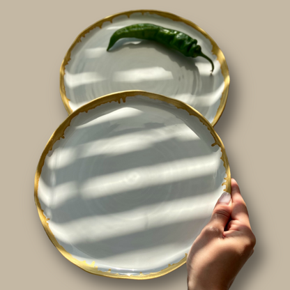 Gilded Grace Dinner Plate