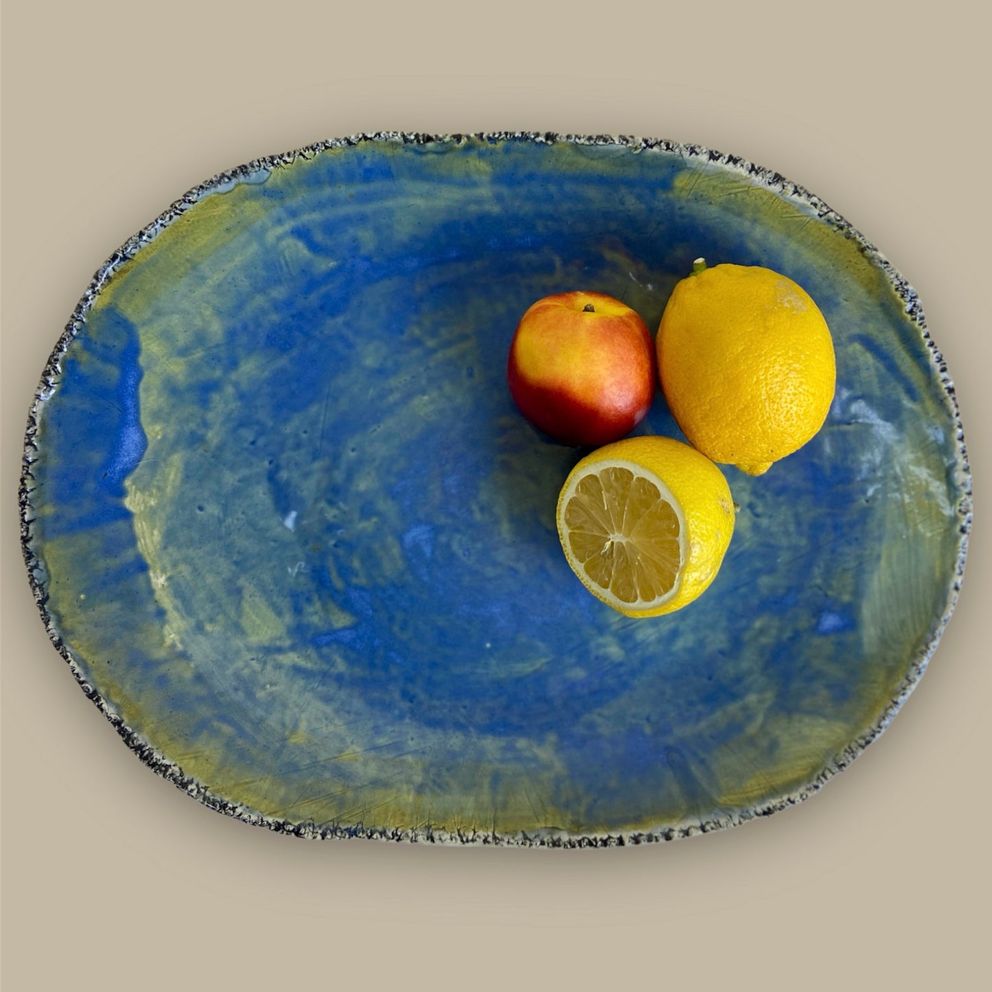 Ocean Oysters Collection Serving Tray 12''x16''/30x40 cm