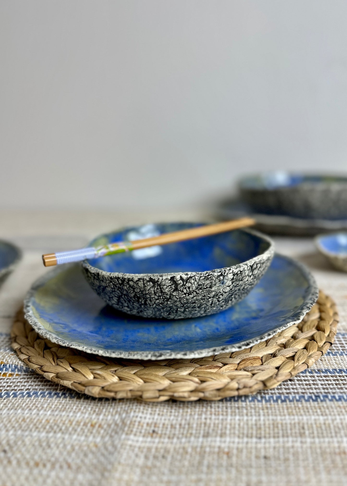 Ocean Oysters Ceramic Dinnerware Set