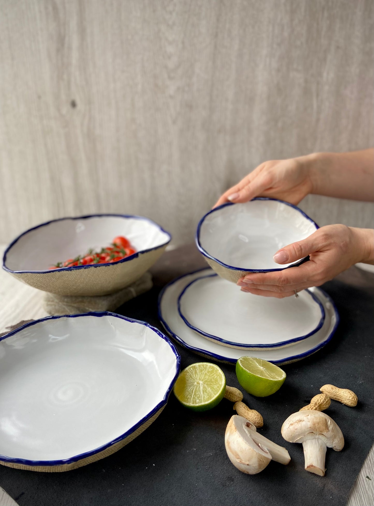 Royal Harmony Ceramic Dinnerware Set