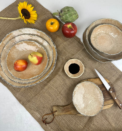 Sahara Stone Ceramic Dinnerware Set