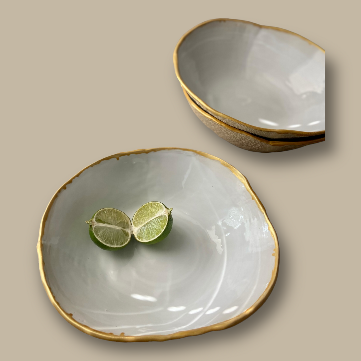 Gilded Grace Serving/Soup Bowl