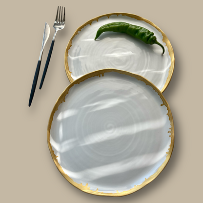 Gilded Grace Dinner Plate