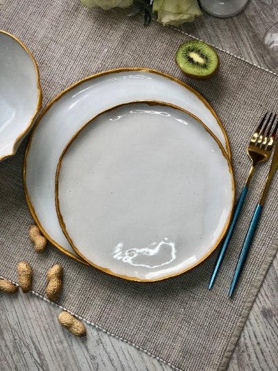 Gilded Grace Tableware Ceramic Set